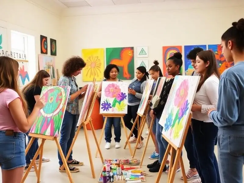Healing Through Art: Our Youth Therapy Program in Action